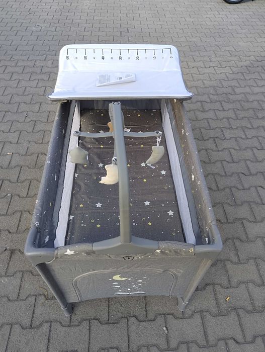 CANGAROO Детска кошара Once upon a time 3 сив