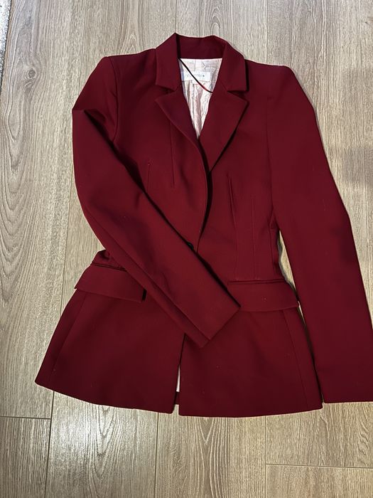 Костюм Zara в цвят бордо, размер XS