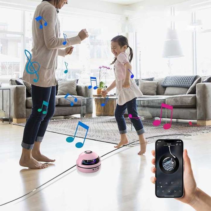 Фитнес смарт въже за скачане с LED + Bluetooth музика + брояч