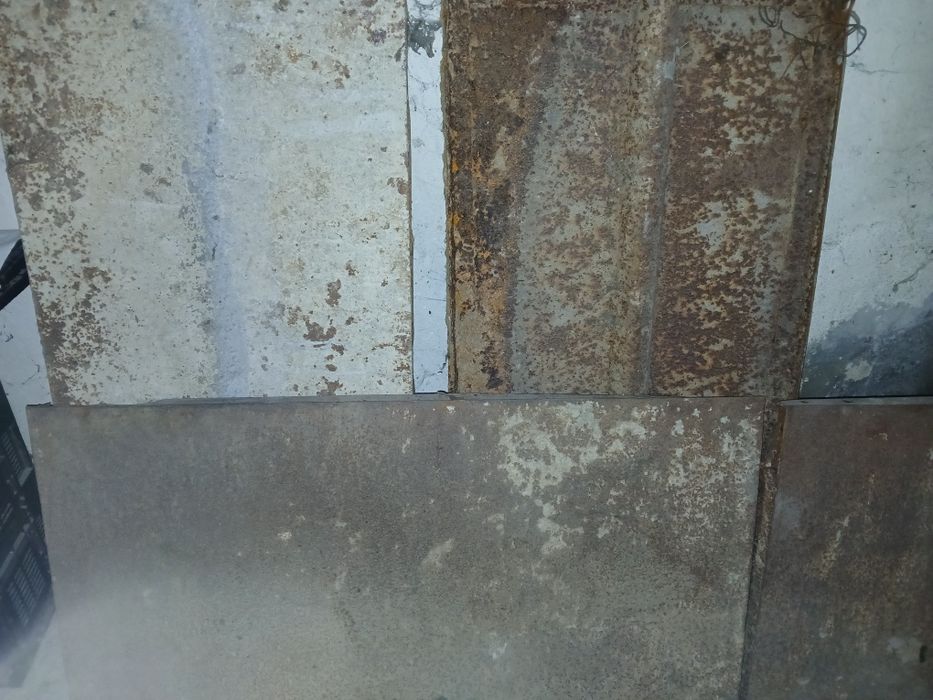 метални куфражни платна и дървени