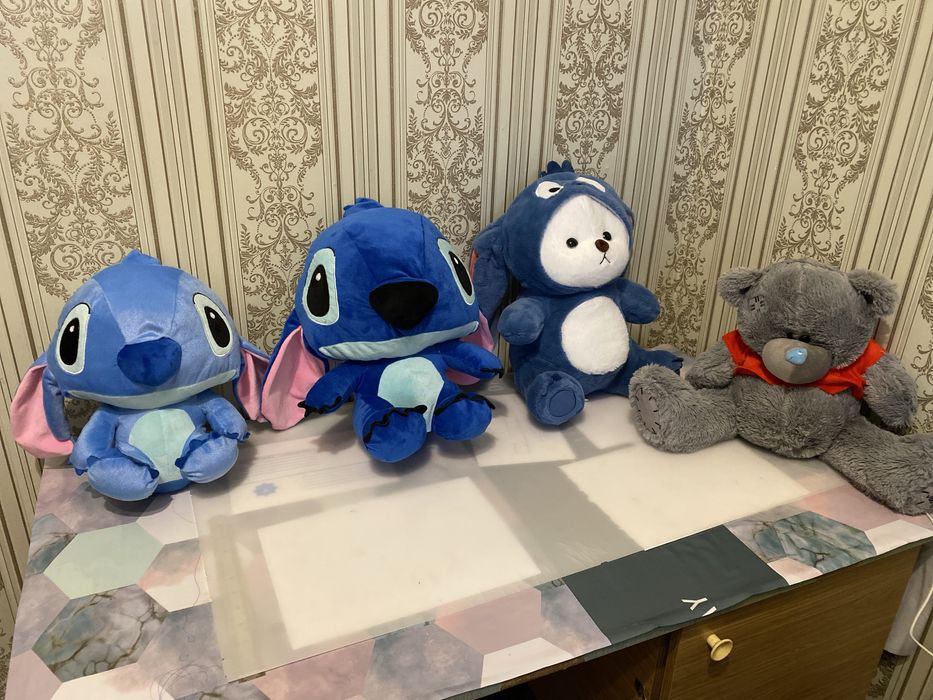 Stich ayiq ayiqcha teddiy tedy tediy yumshoq мяхкик игрушки капищоний