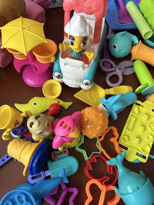 Лот играчки за Play Doh или пластелин