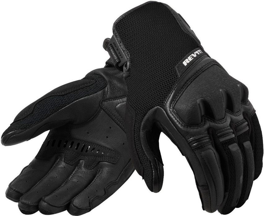 Manusi Moto Revit Duty negru/galben fluo