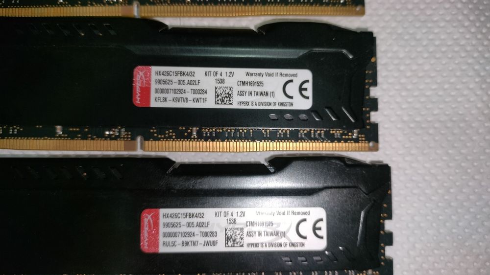 hyperx fury ddr4 2666 second hand si noi de vanzare • Anunturi