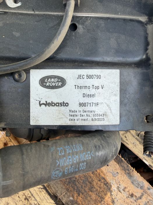 Оригинална печка Webasto за всички Range Rover Sport L320 / Discovery 3 – JEC500790