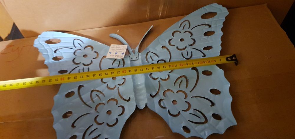 Метална градинска пеперуда от Холандия