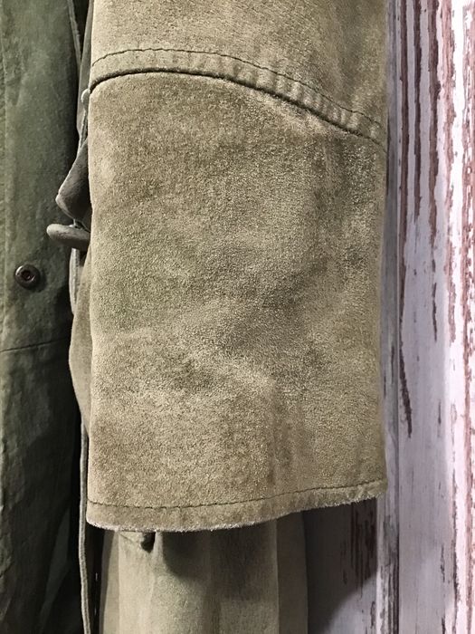 Palton piele autentica Naf Naf, marime 40, Franta