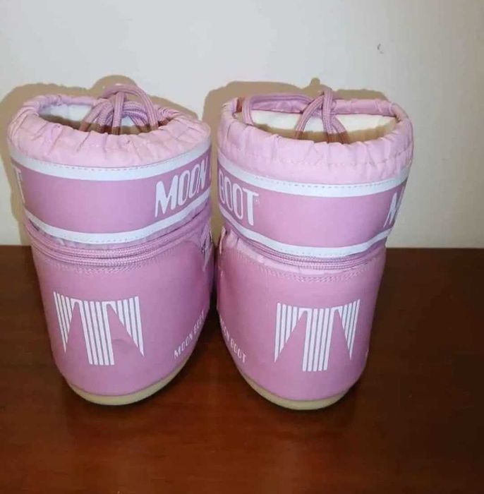 Moon boot icon low nylon roz originali 36-38