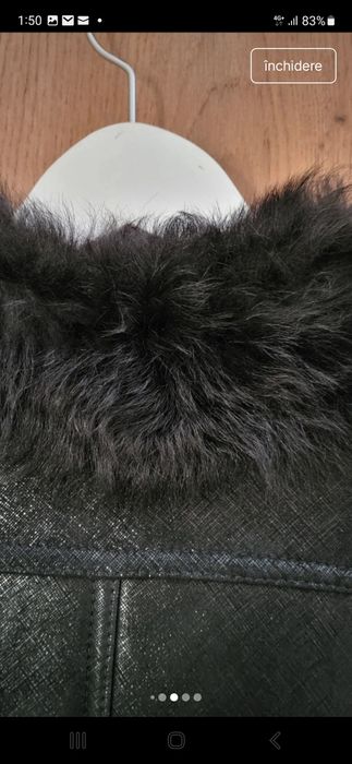 Cojoc Vesa, negru, marimea 42