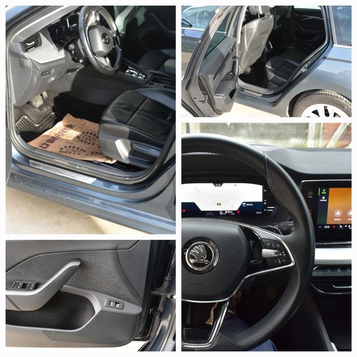 Skoda Octavia 2.0 Dsg an 2023 Webasto Matrix Masaj Head-Up camera  Memory