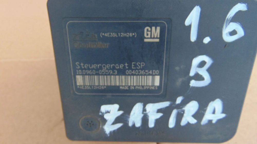 Pompa ABS Opel Zafira B 1.6 benzina an 2006 COD