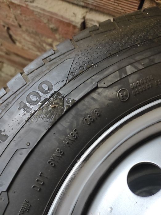 215/75/16 цола континентал