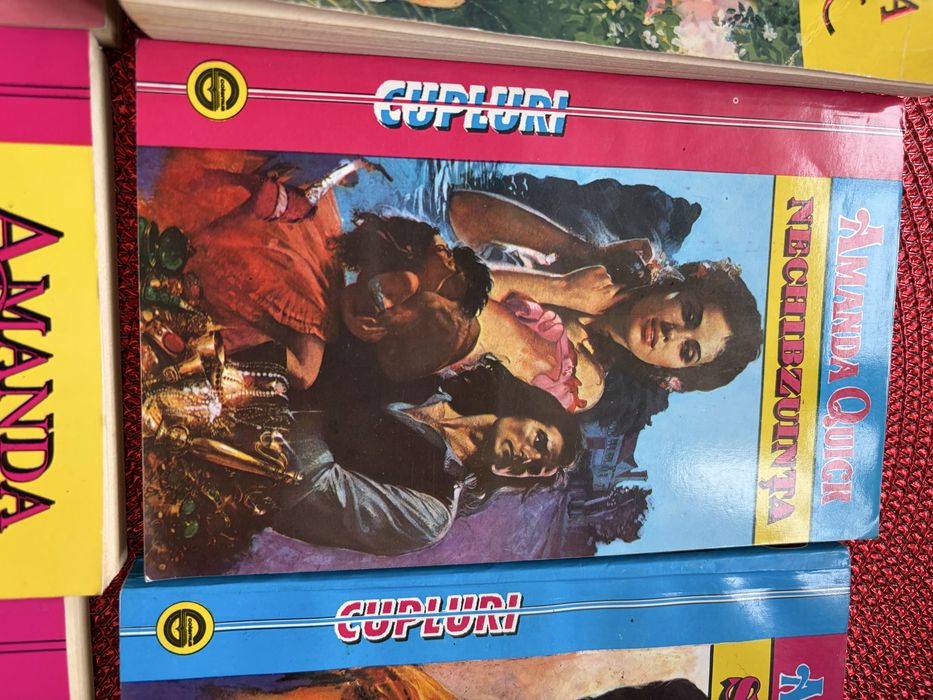 Set 9 carti Amanda Quick plus una gratis