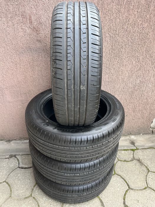 4 anvelope vara 205/55 R16, 6,5-7mm profil ramas! DOT 2025, ca nou nou