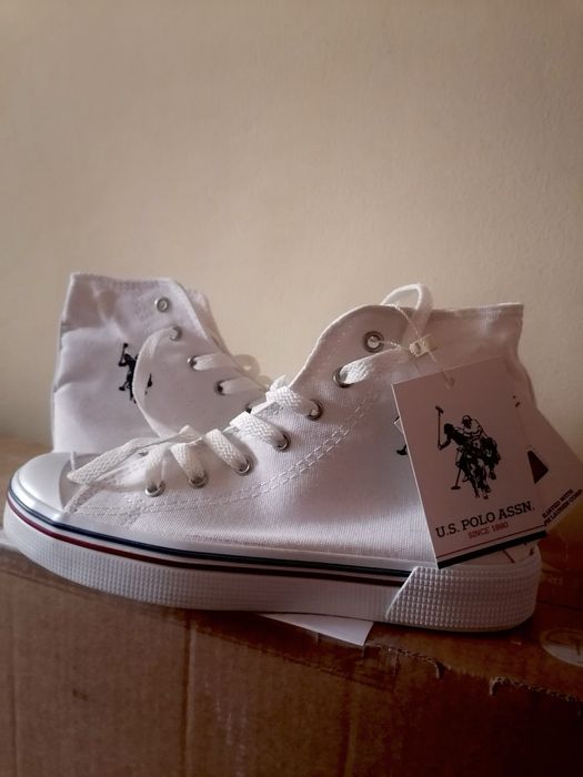 Бели кецове U.S. Polo Assn