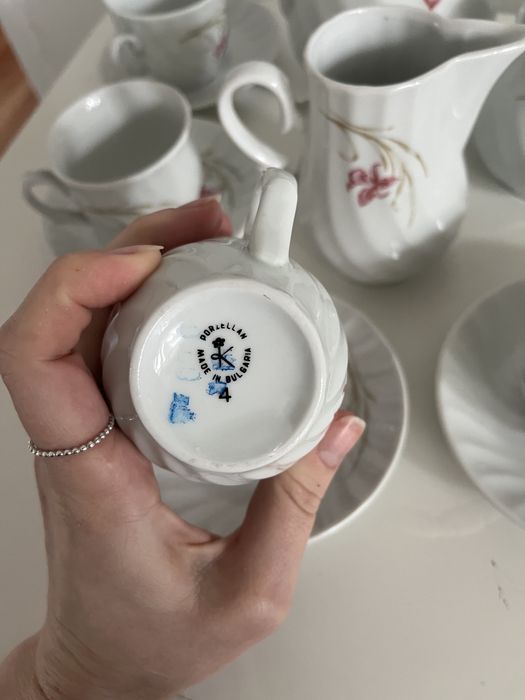 Запазен пълен ретро сервиз