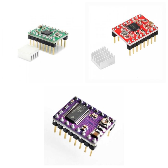 Driver motoare stepper/pas cu pas A4988 Drv8825