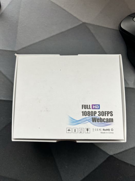 Camera Web 1080p - cu microfon, ring light si trepied incluse