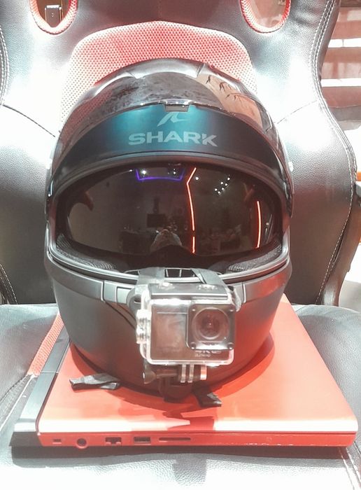 Мотошлем Shark Ridill 2 Black матовый. M
