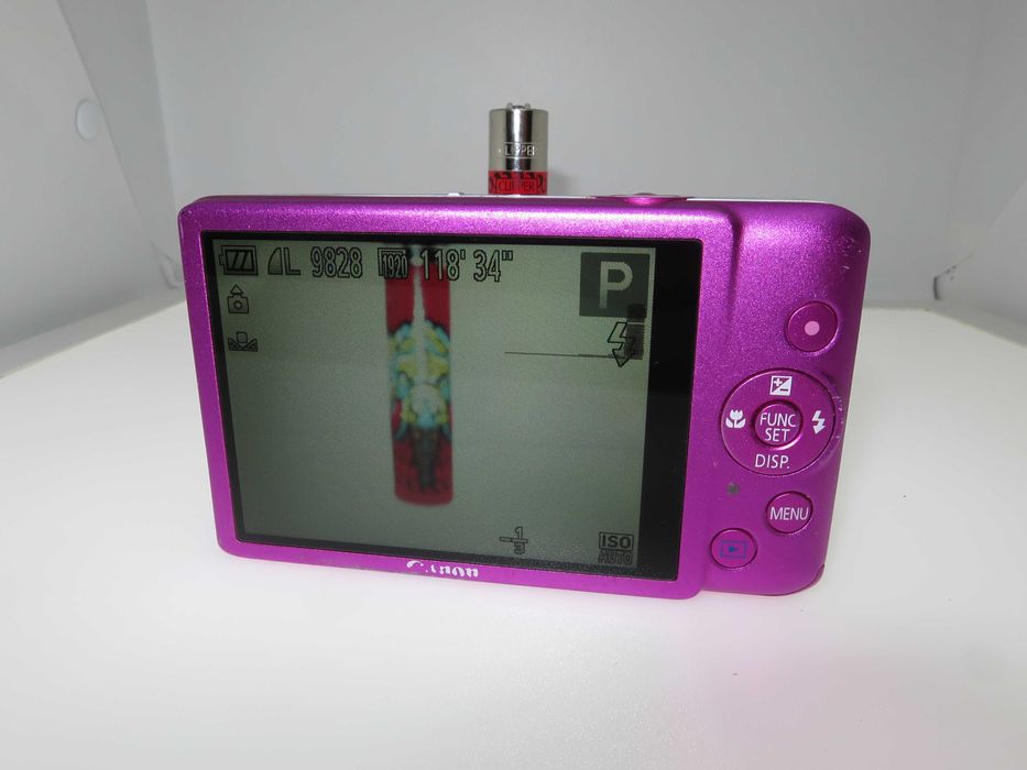 Canon IXUS 115 компактен фотоапарат камера розов цвят FULL-HD видео