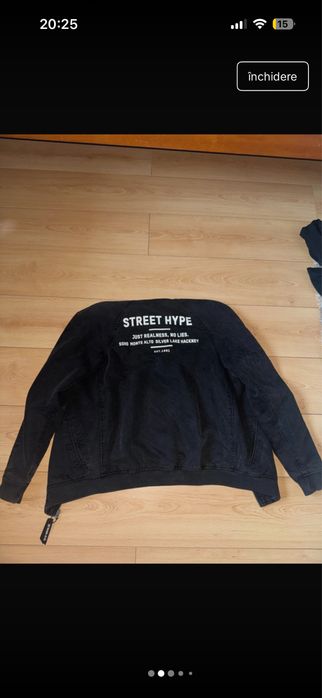 Geaca bomber Neagra