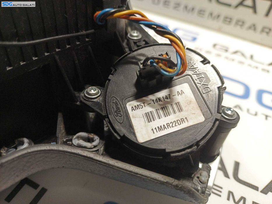 Airbag Volan Cu Comenzi Exfoliat Ford Focus 3 2010 - 2015 Cod AM5T-14K147-AA AM5T-14K147-BA AM51-RO42B85-BEW [L0053]