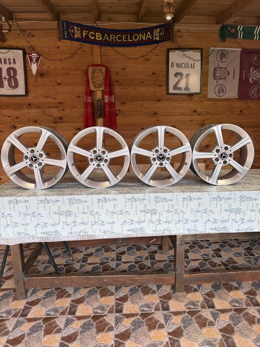 Jante oem 5x112 Mercedes Cla/C/E class R17 cu senzori