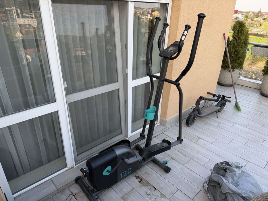 Bicicletă eliptică Essential 120(Dechatlon)