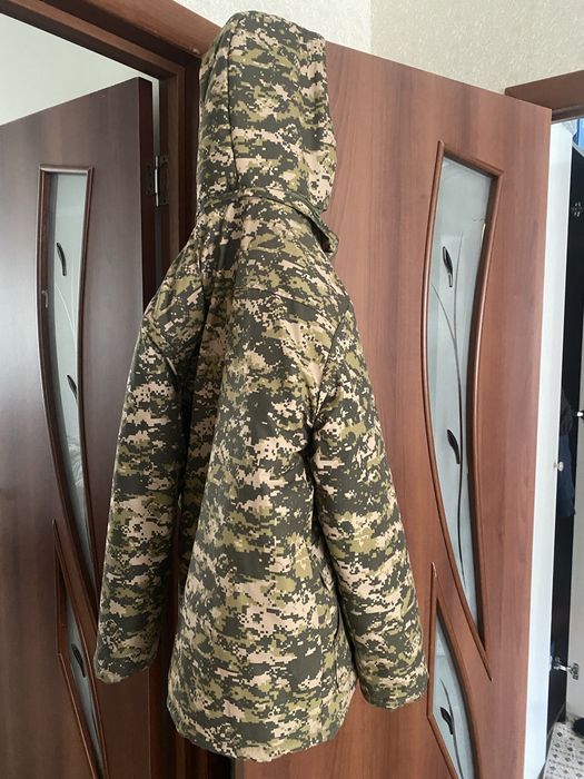Зимний бушлат военный цифровой