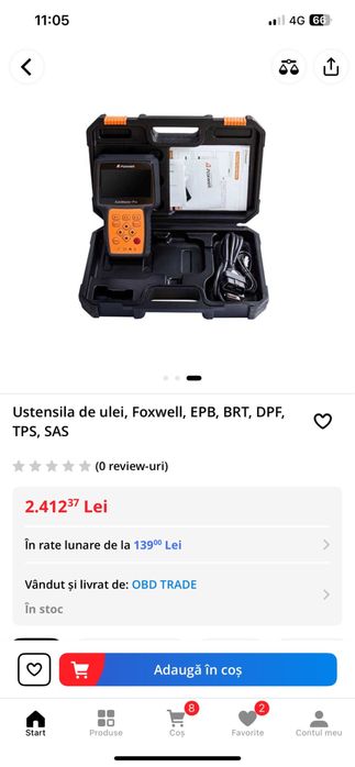 Tester profesional diagnoza auto
