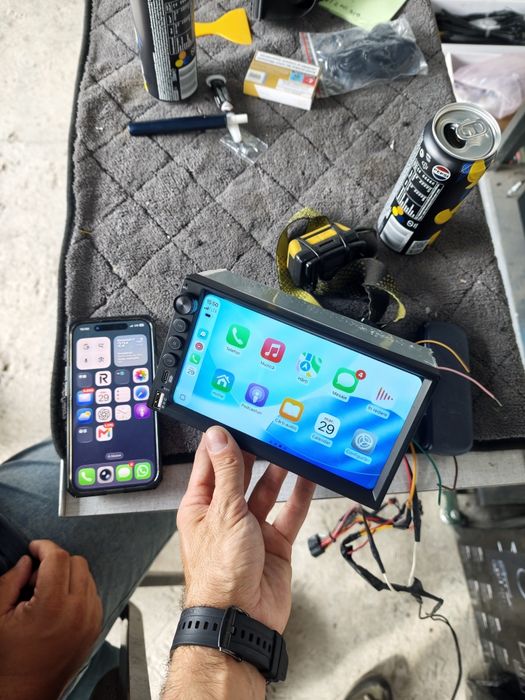 Player MP5 cu Carplay și Android auto wireless