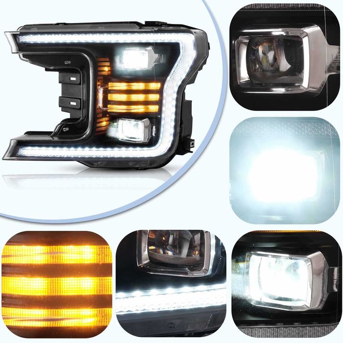 Комплект LED фарове за Ford F150 2018 - 2020