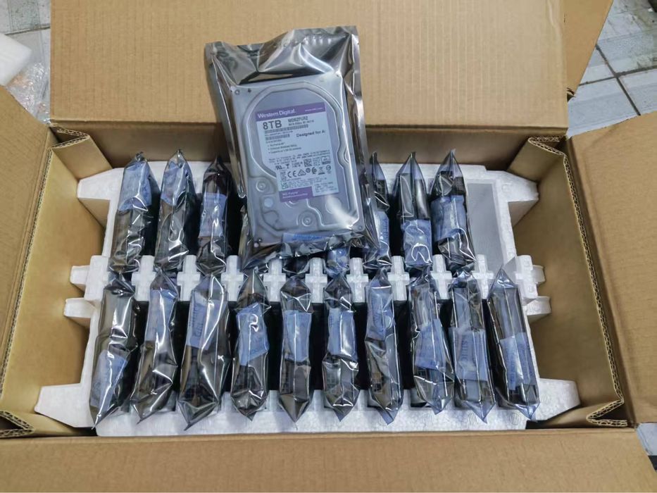 Western Digital WD Purple HDD Sotiladi