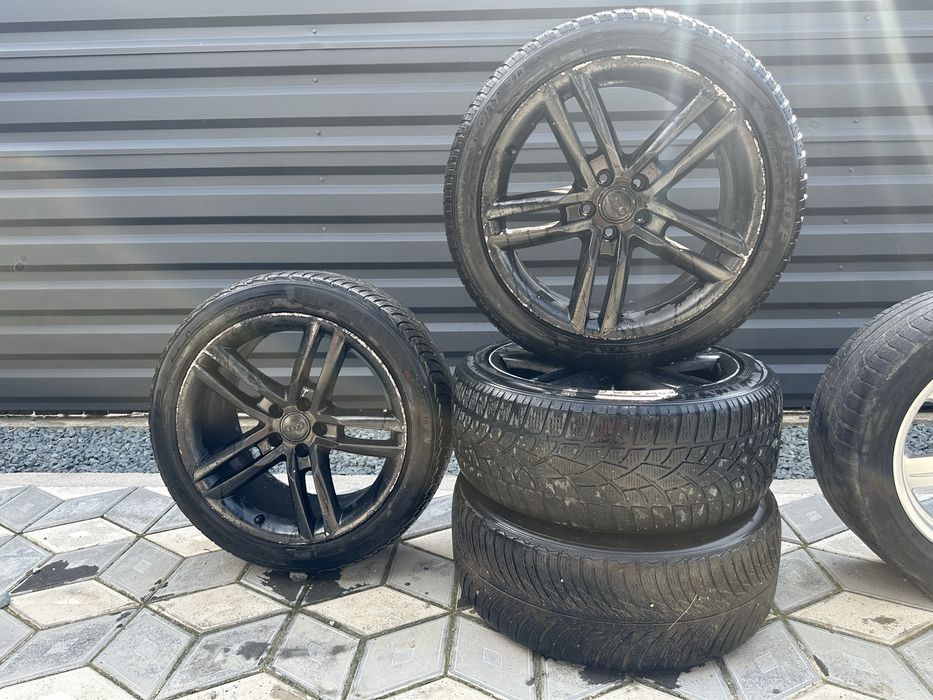 Jante aliaj Audi R19 s line 9j / et 32 5x112 5 x 112 + cauciucuri  245 / 45 / R19  - 4H0801025R