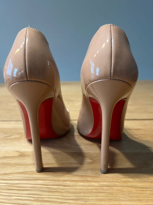 Christian Louboutin Pigalle 120 mm Patent Leather - Size 34.5