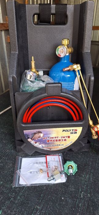 газо сварочный пост, для пайки и резки медных трубок