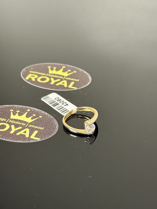 Bijuteria ROYAL : Inel AUR 14K NOU / 1.86 GR