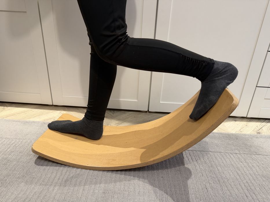 Placa de echilibru din lemn