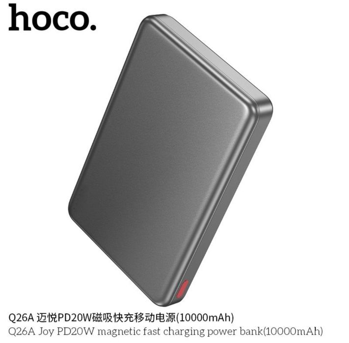 Hoco Q26/Q26A Joy 2в1 Ультра Тонкий 5000/10000 mAh PD-20W Power Bank