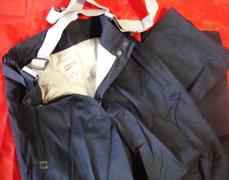 Тъмносин дамски панталон ски/сноуборд "etirel" №38