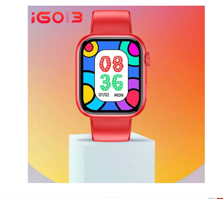 Smartwatch Forever IGo Watch 3 JW-500 Red