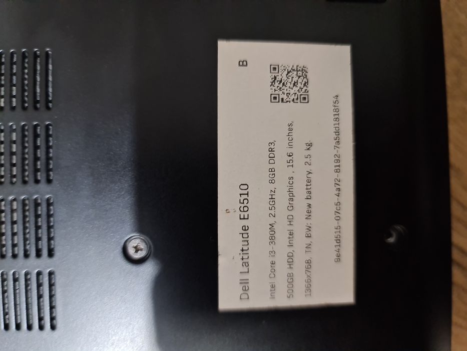 Лаптоп DELL Latitude E6510