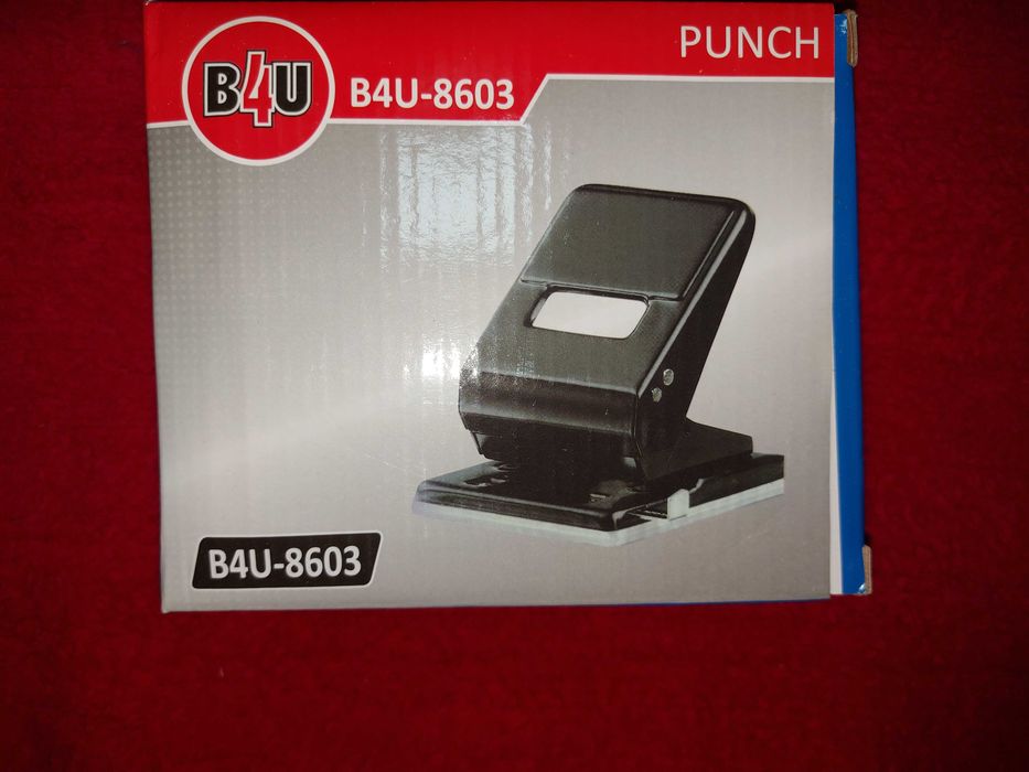 Perforator cu  corp metallic pentru maxim 60 coli,  model BAU – 8603
