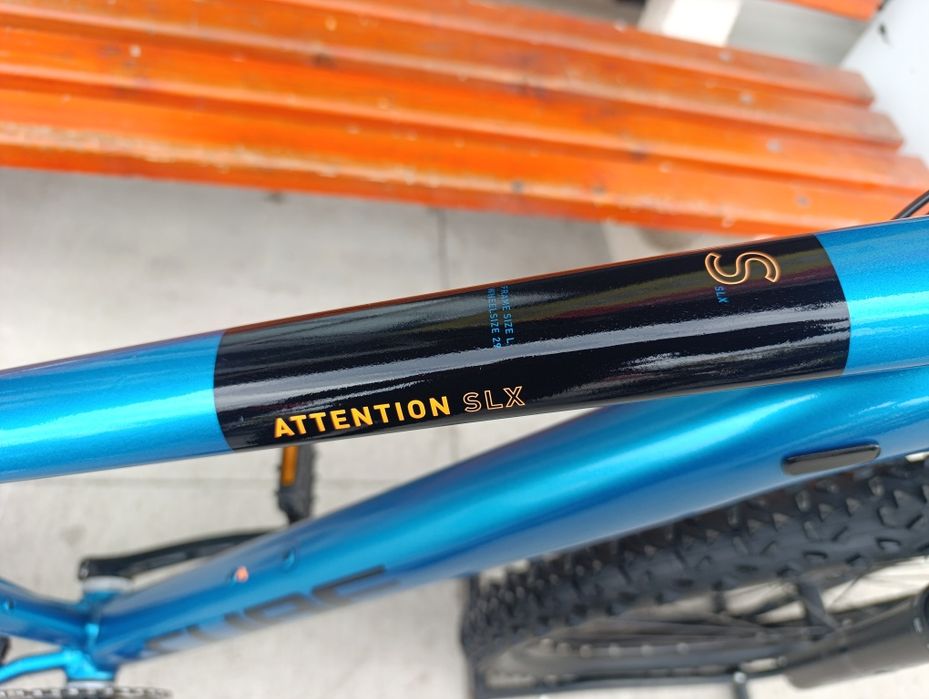 Планински велосипед твърдак CUBE ATTENTION SLX 29/L