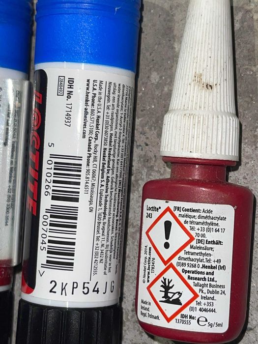 Adeziv filete LOCTITE,blocator filete