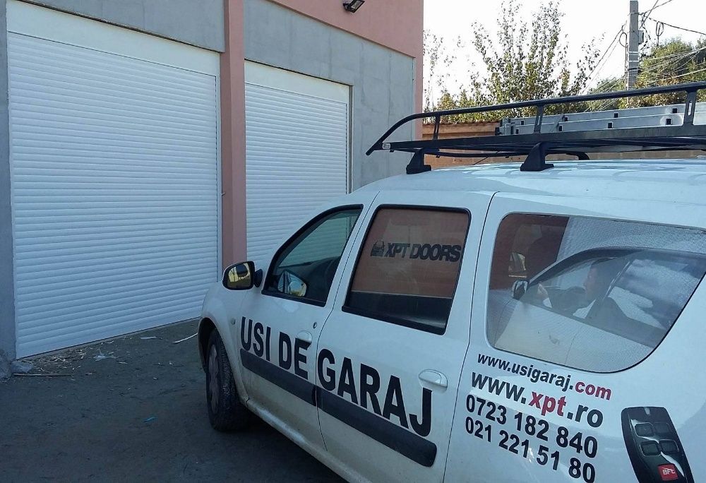 Usa tip rulou de garaj din ALUMINIU Calitate, lamela de 55 si 77mm