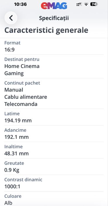 Videoproiector Smart Xgimi Elfin Stand Sigilat