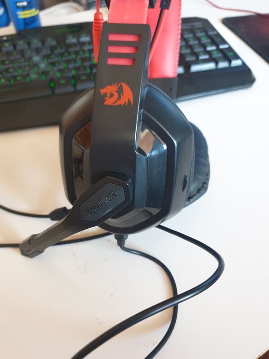 Гейминг слушалки Redragon - Ares H120-BK, черни