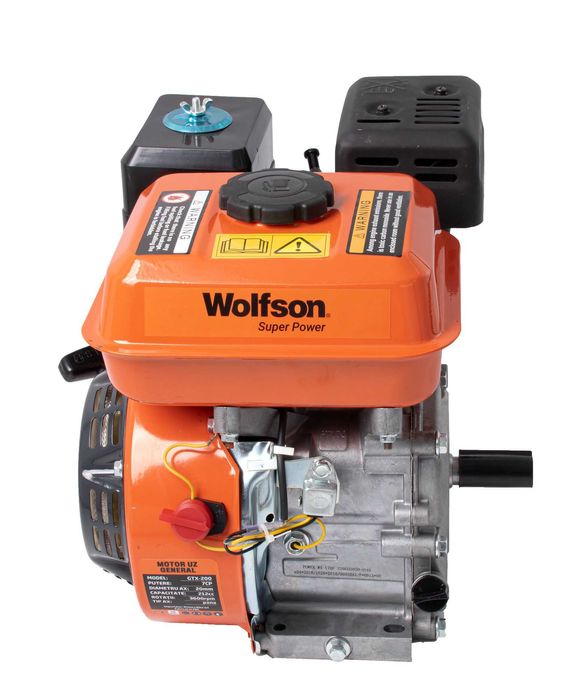 Motorul pe benzina WOLFSON® GTX-200  7 CP .
