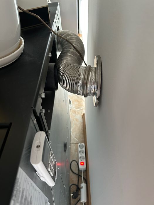 СУХА ПЕЛЕТНА Камина с въздуховод ARTEL SUBTILE SC8, без водна риза